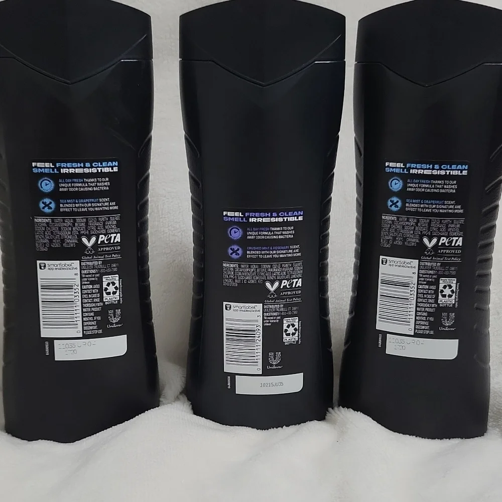 Axe Body Wash Set - Cool Ocean and Phoenix